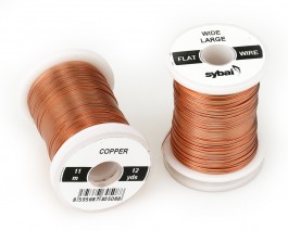 Flat Colour Wire, Large, Wide, Copper